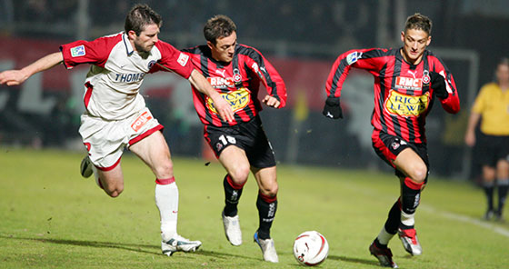 Cédric Varrault et Sébastien Roudet face au PSG