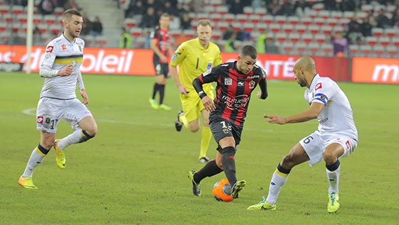 Valentin Eysseric face à Sochaux