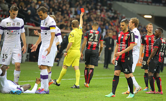 Lloyd Palun exclu contre Toulouse