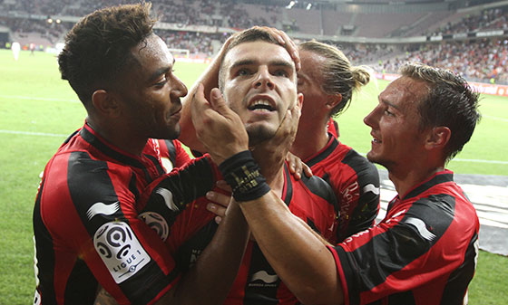 Bosetti après son but face à Metz