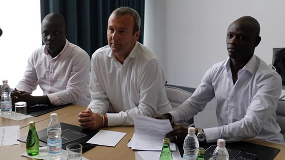 Le Président fondateur du Racing Club d'Abidjan nouveau Directeur