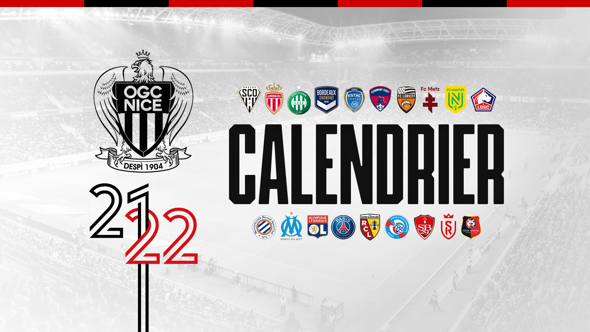 Calendrier : 3 réceptions dès août ! | 2021-22