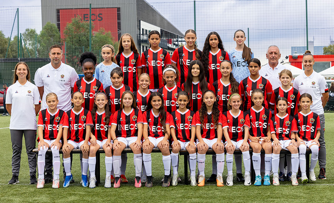 OGC Nice Equipe U13F, Saison 2023-2024