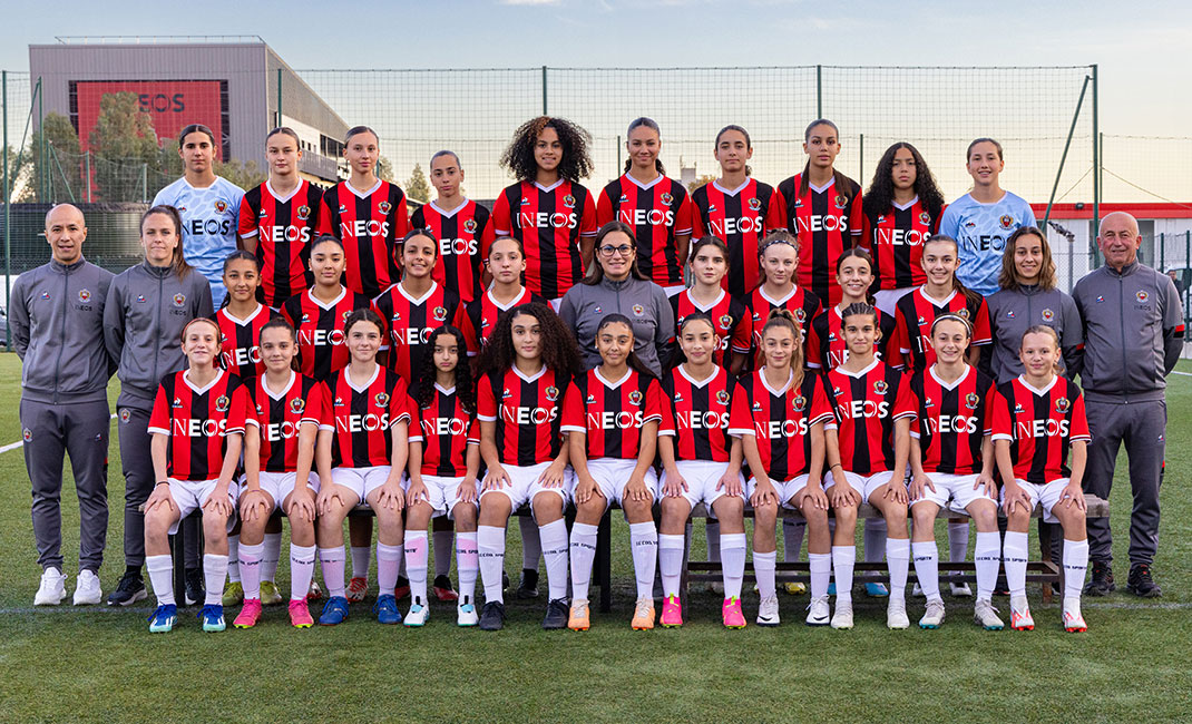 OGC Nice Equipe U15F, Saison 2023-2024