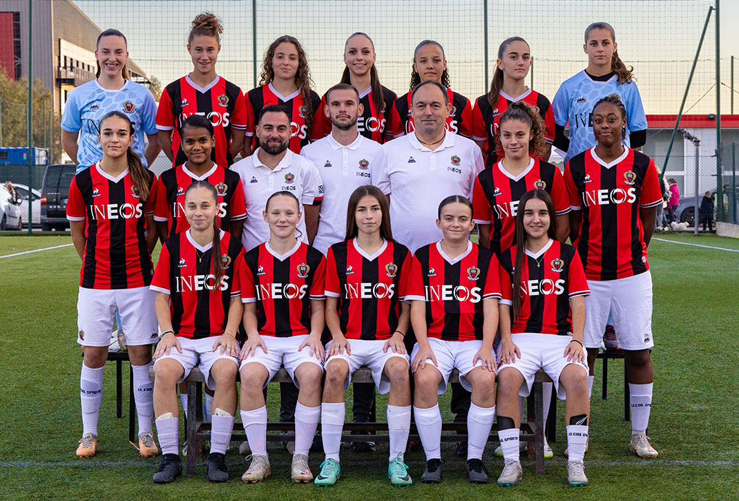 OGC Nice Equipe U18F, Saison 2023-2024