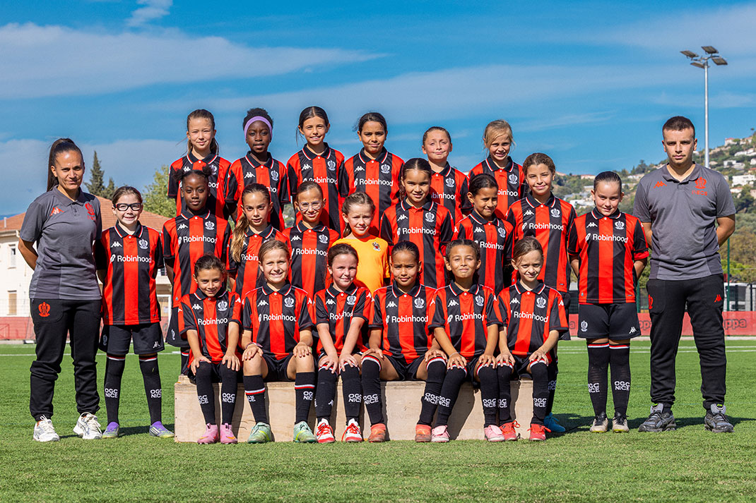 OGC Nice Equipe U11F, Saison 2025-2026