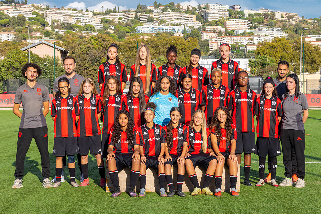 OGC Nice Equipe U15F, Saison 2025-2026
